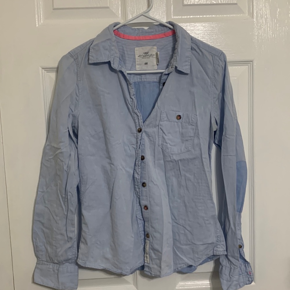 H&M Chambray Top